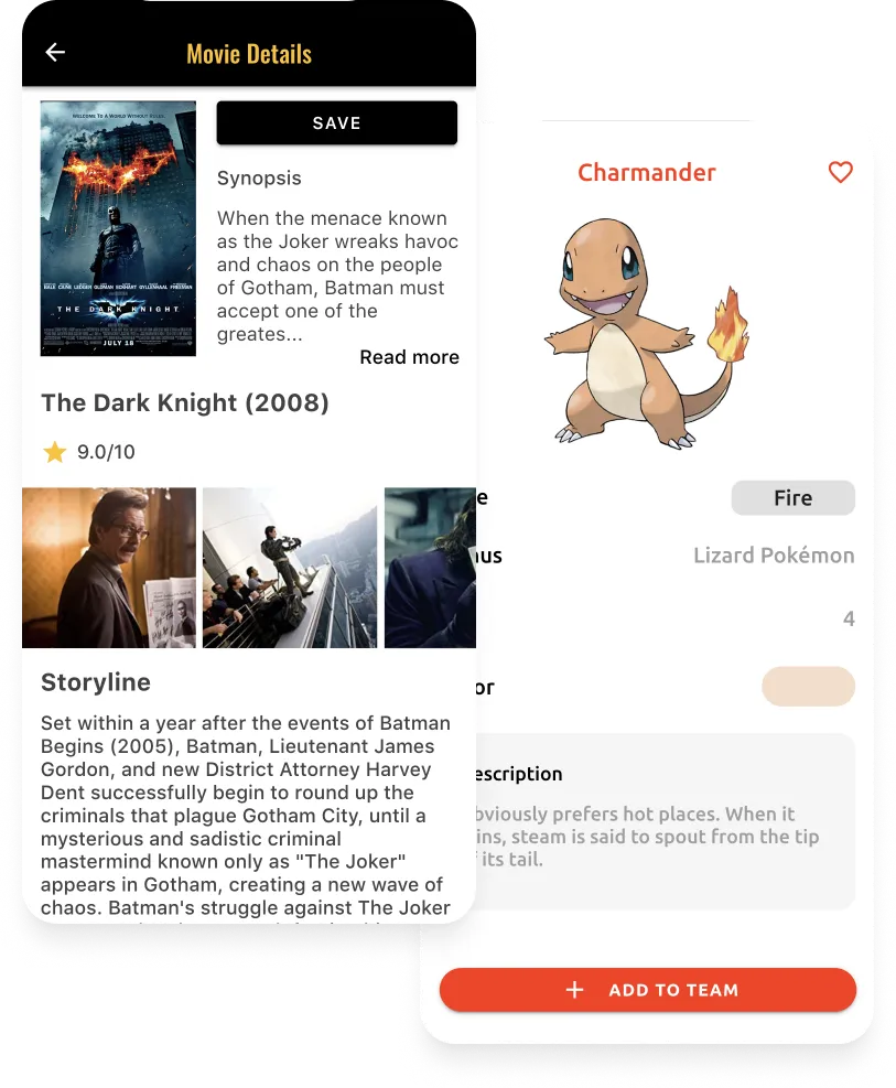 Applications de divertissement et de jeux