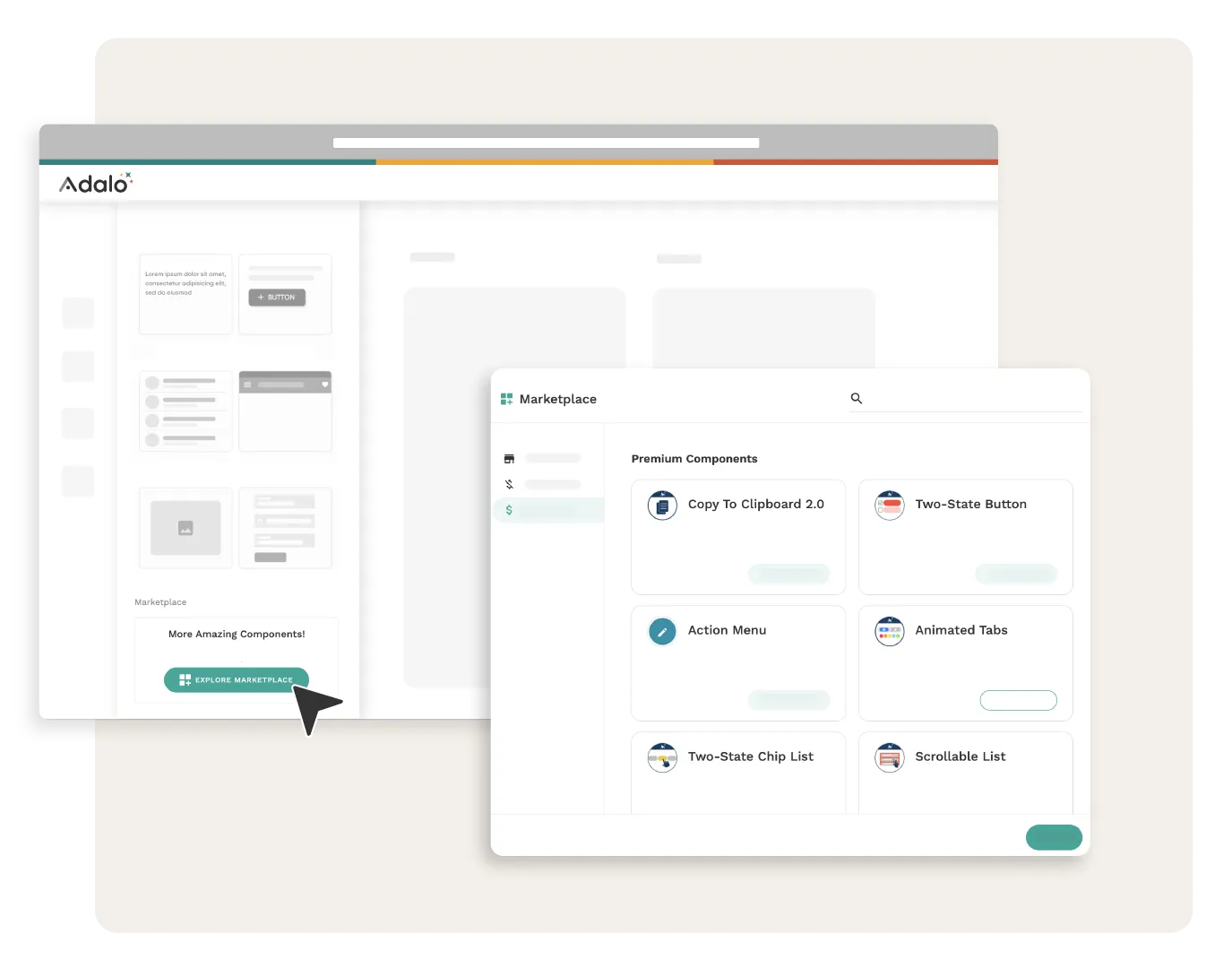 Conçu par des développeurs de composants