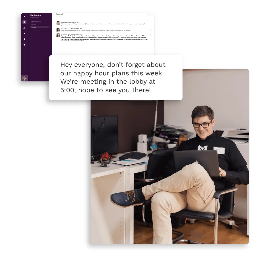 Envoyez des messages à l'ensemble de votre communauté