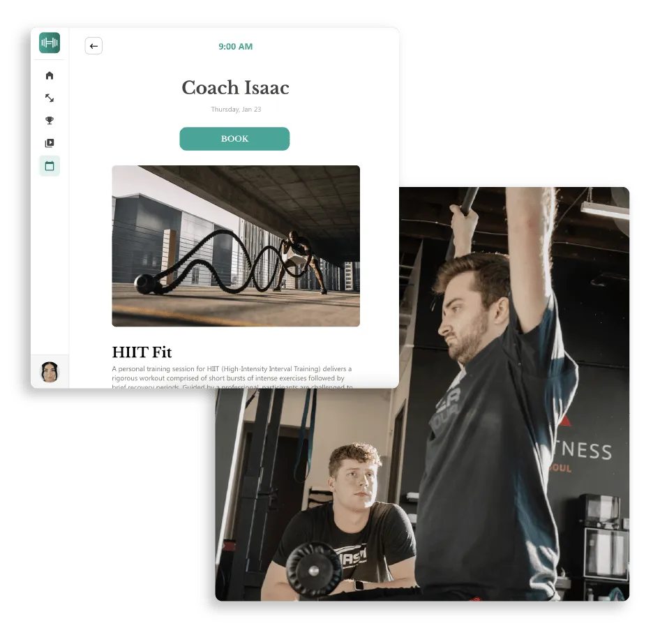 Planifiez vos clients de formation personnelle