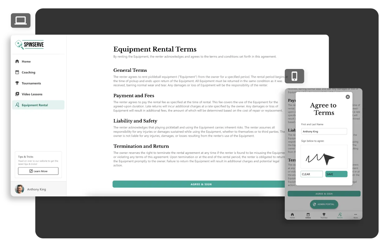 Créer une image de l'application de signature électronique