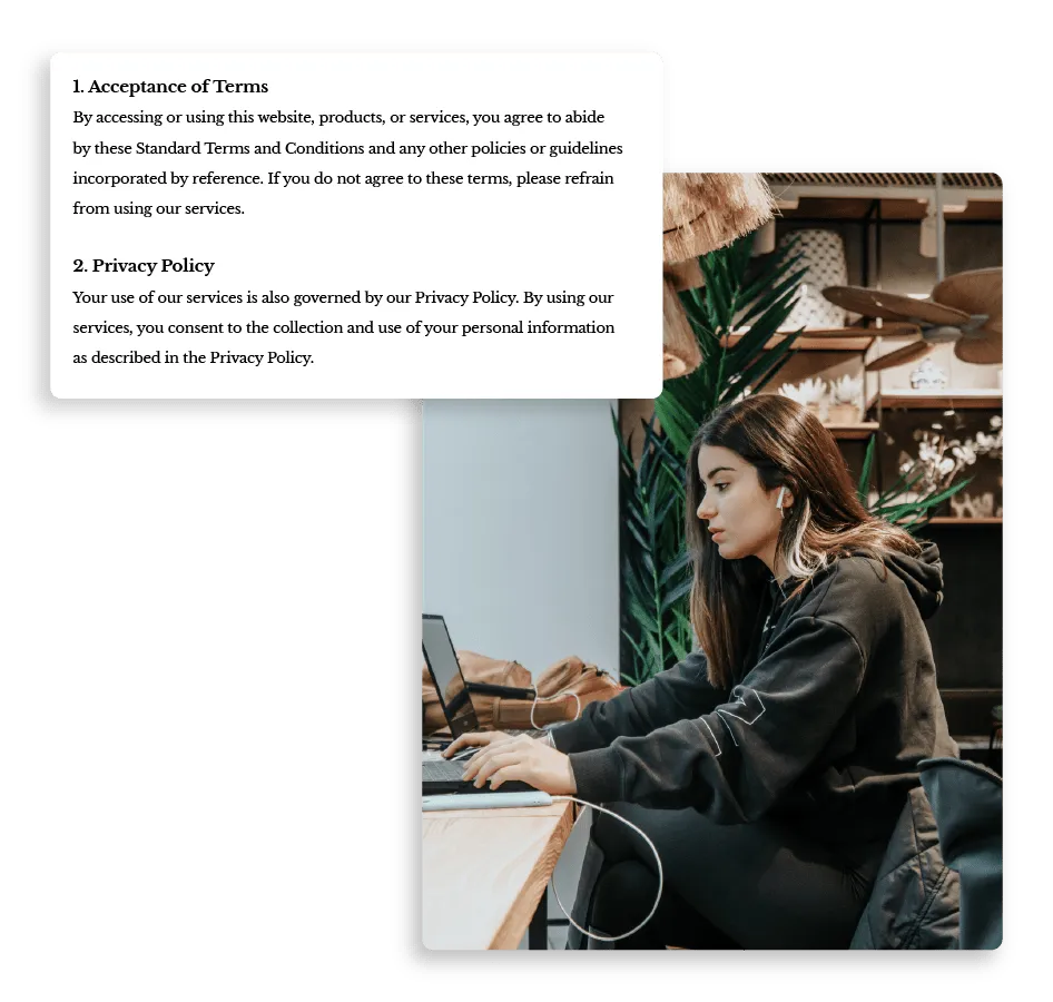 Conditions générales d'utilisation de Display