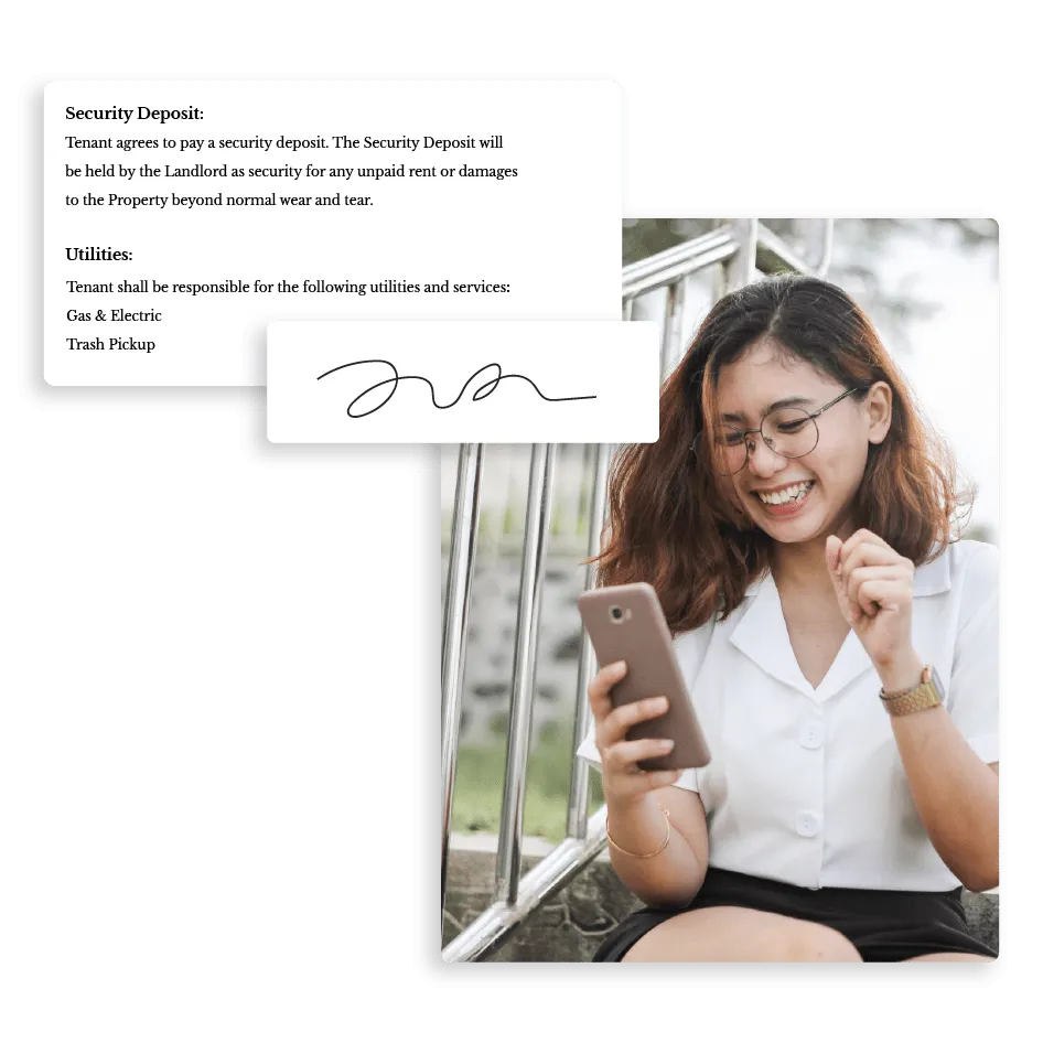 Accusé de réception des contrats de location