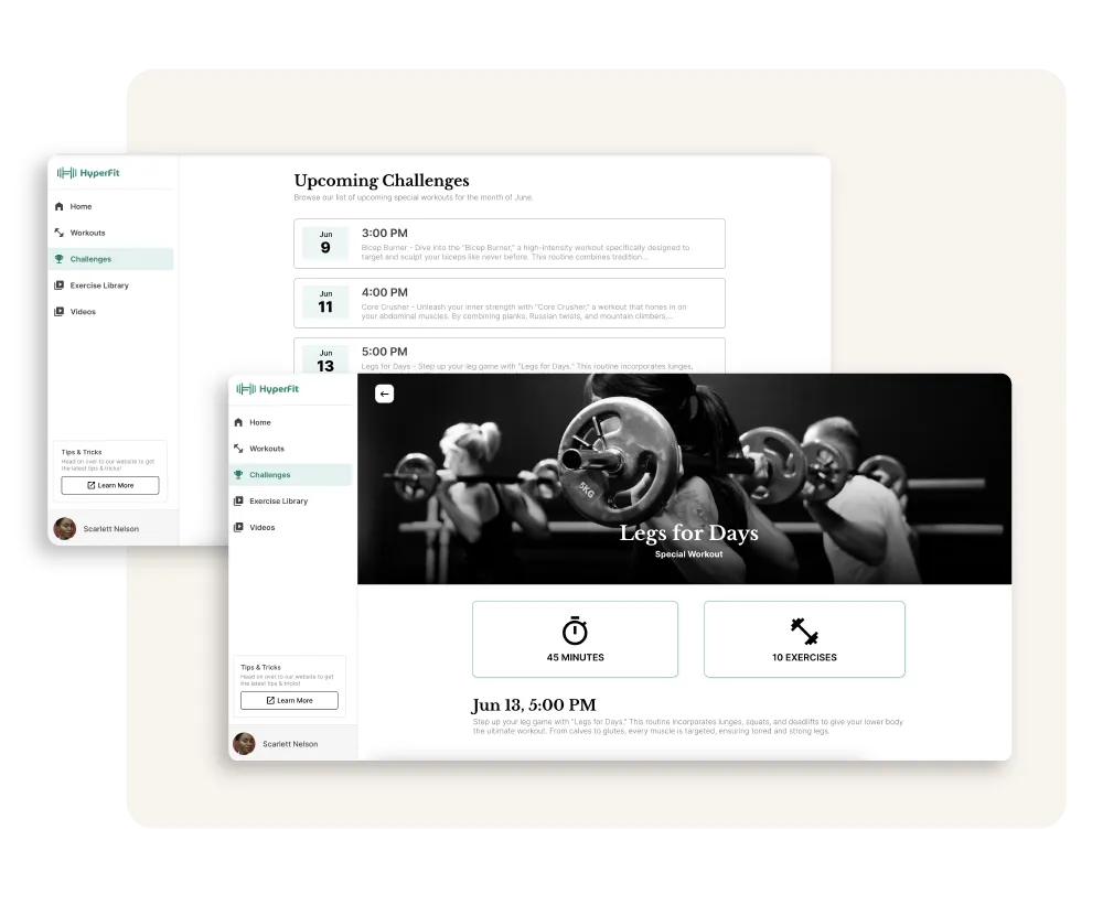 Créez les fonctionnalités principales de votre application sans aucune image de code.