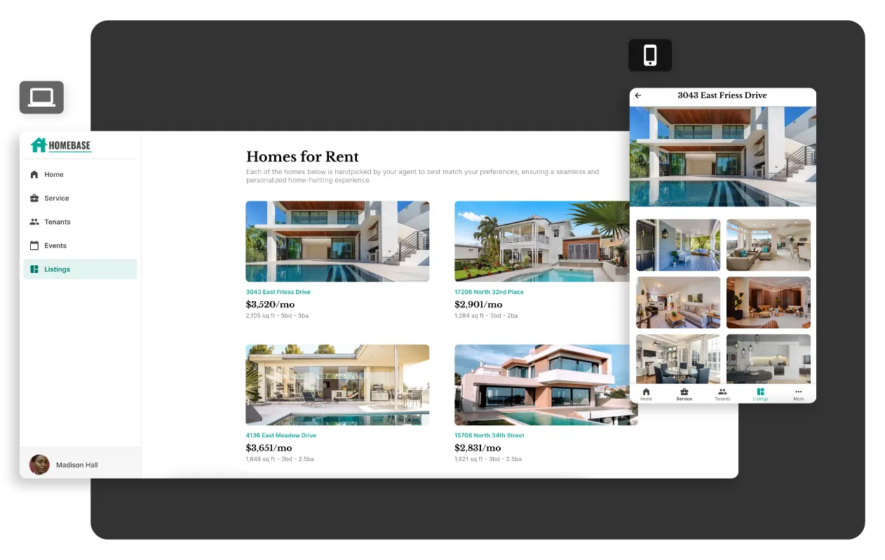 Créer une application immobilière sans aucune image de code