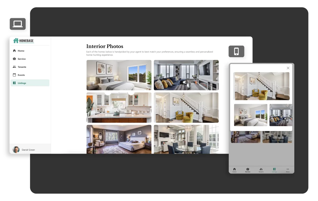 Application pour le partage de photos Image