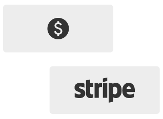 Un ensemble simple d'icônes de paiement. 