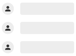 Une liste simplifiée des utilisateurs.