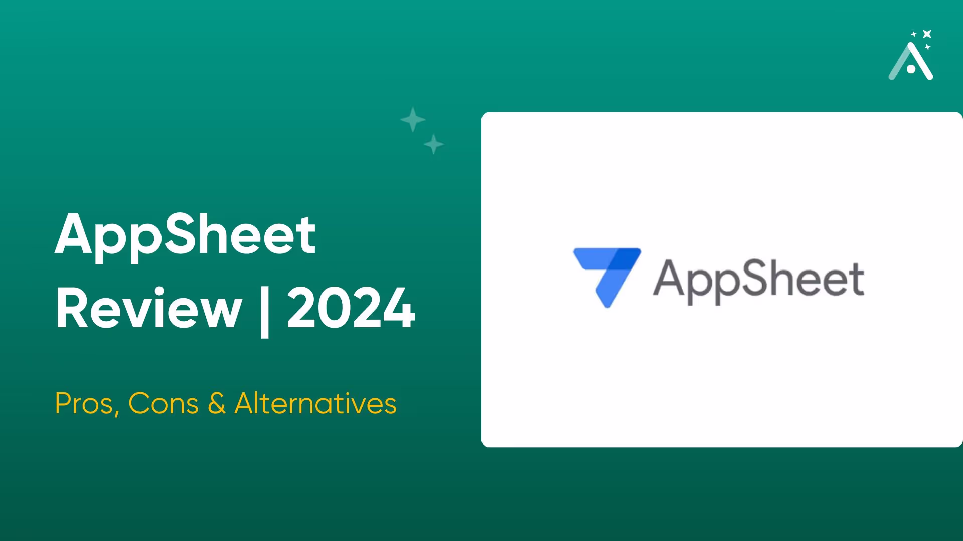 Avis sur AppSheet : avantages, inconvénients et alternatives (2026)