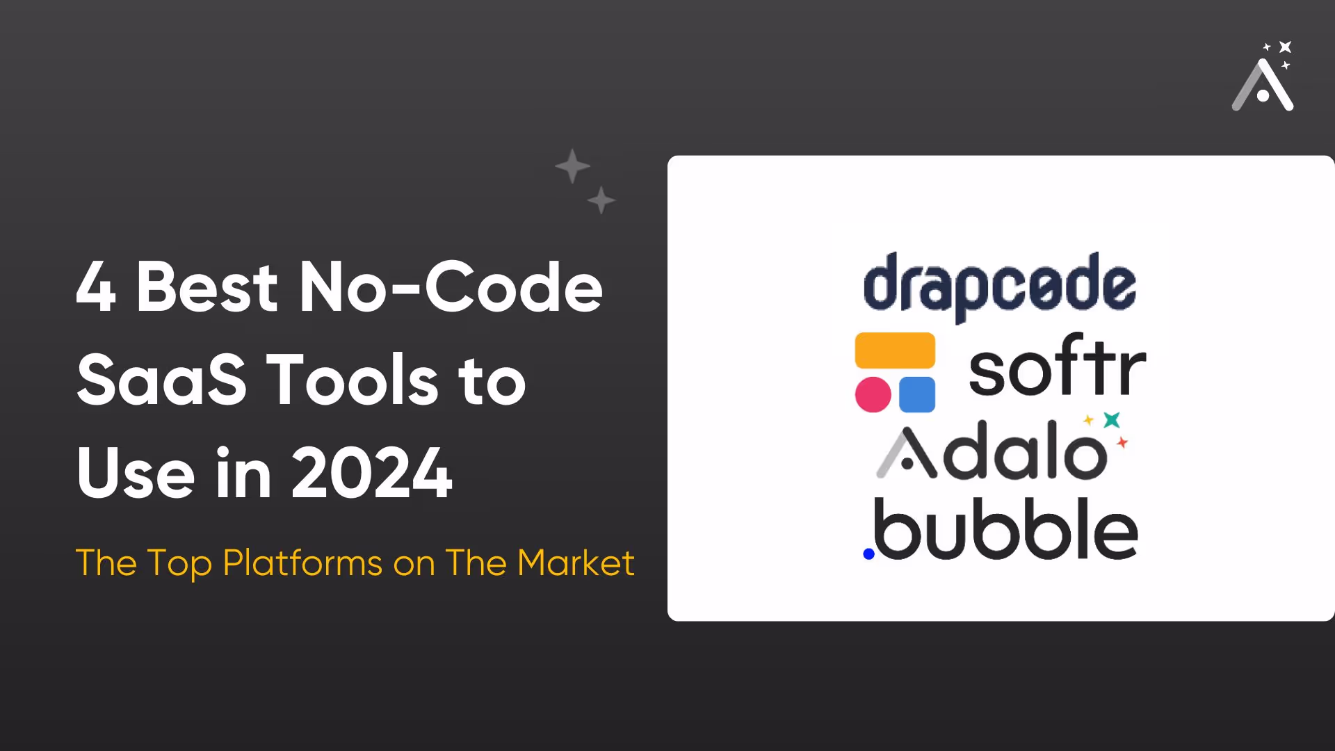 Les 4 meilleurs outils SaaS sans code à utiliser en 2026 (avis d'experts) 📱🌟