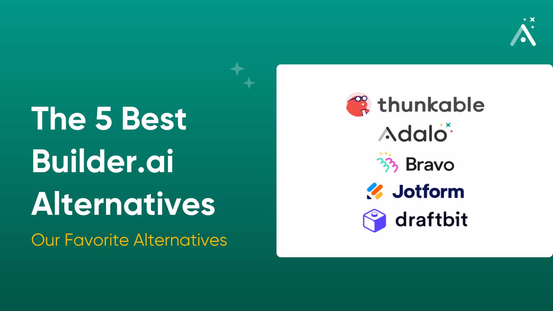 Les 5 meilleures alternatives à Builder.ai du moment (Sauvegardez votre application !)