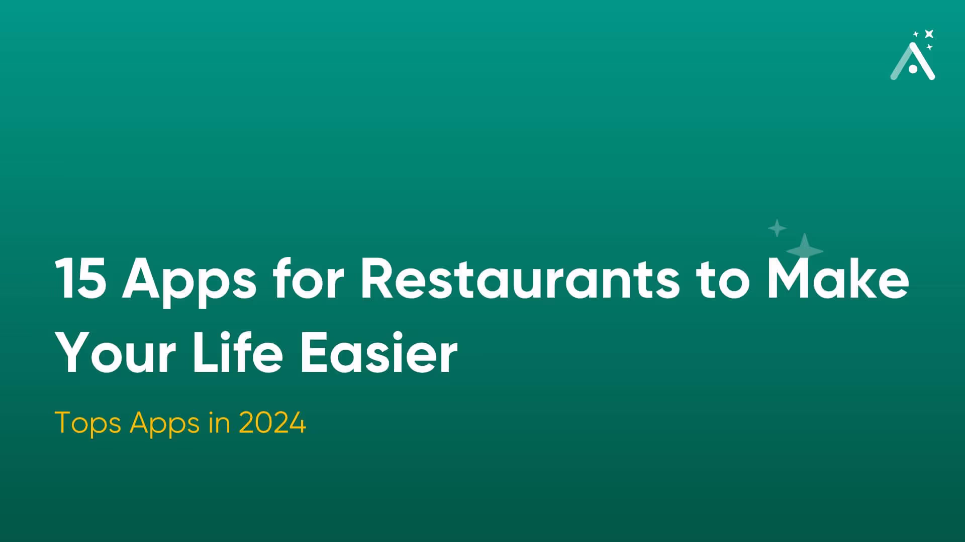 15 applications pour les restaurants qui vous faciliteront la vie | 2026