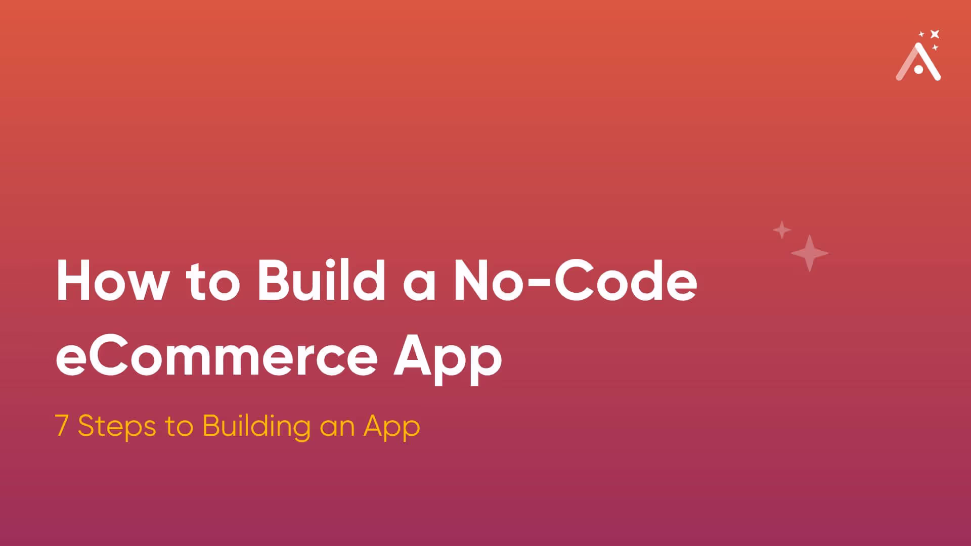 Comment créer une application de commerce électronique sans code ?