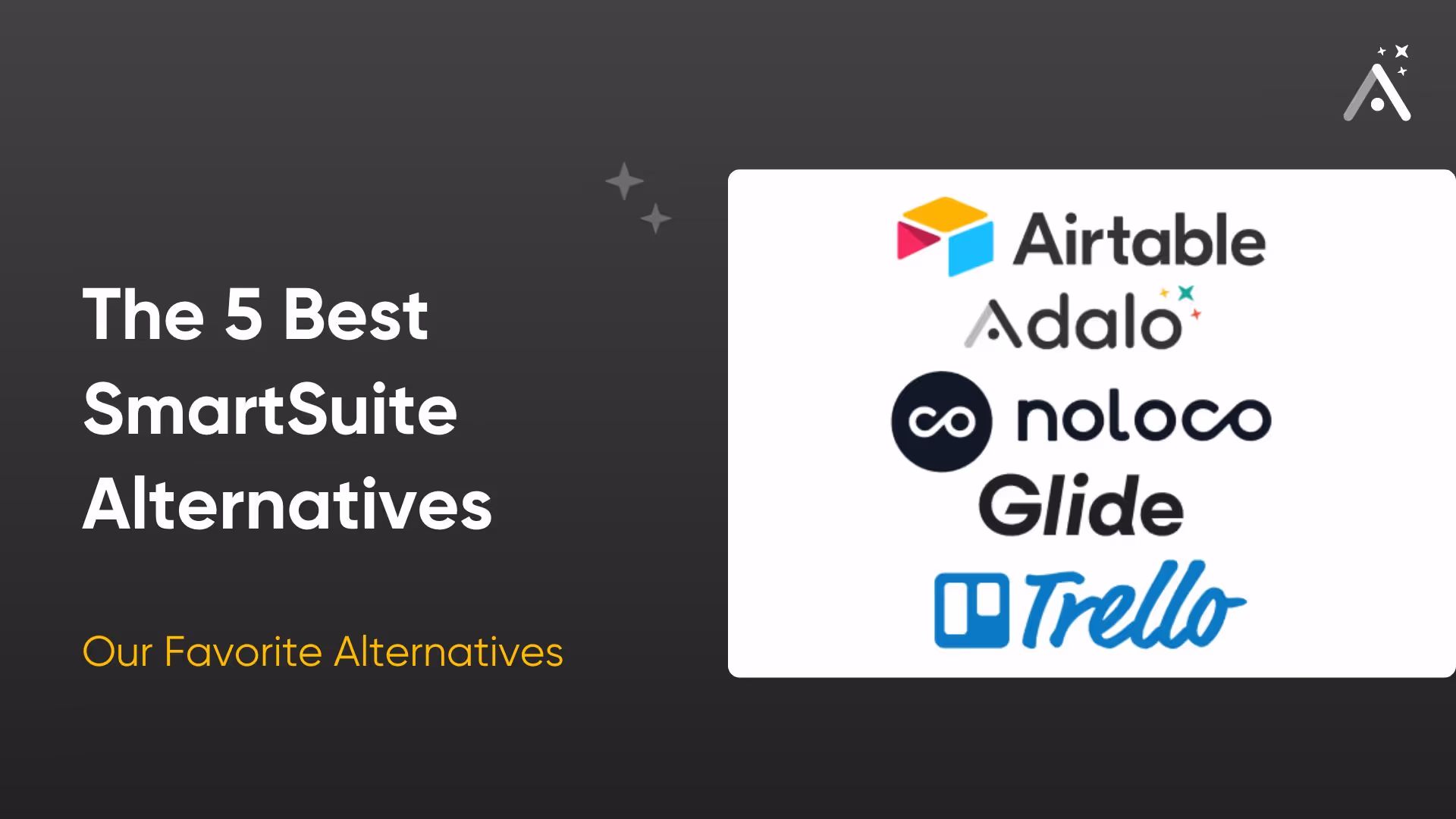 Les 5 meilleures alternatives à SmartSuite en 2026