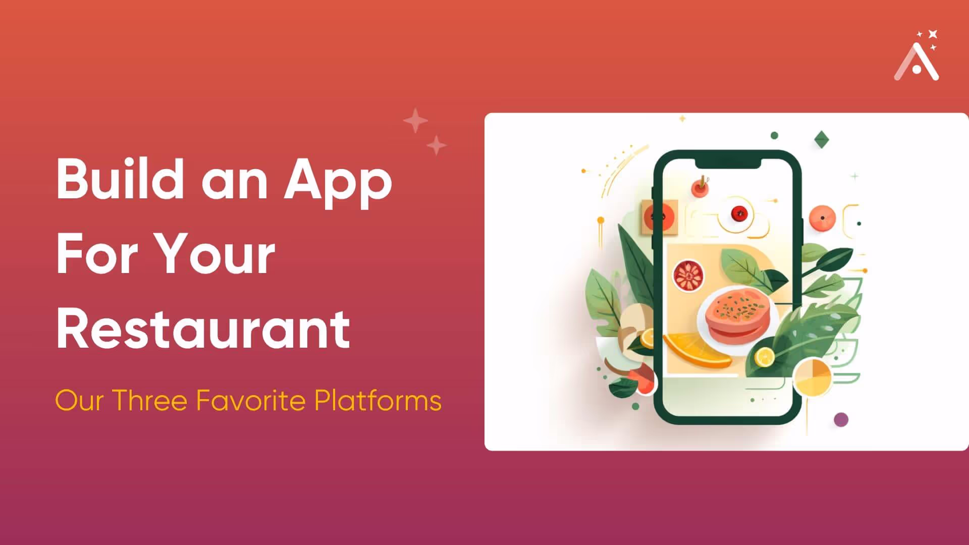 Les quatre meilleurs créateurs d'applications pour restaurants [Nouveauté 2026]