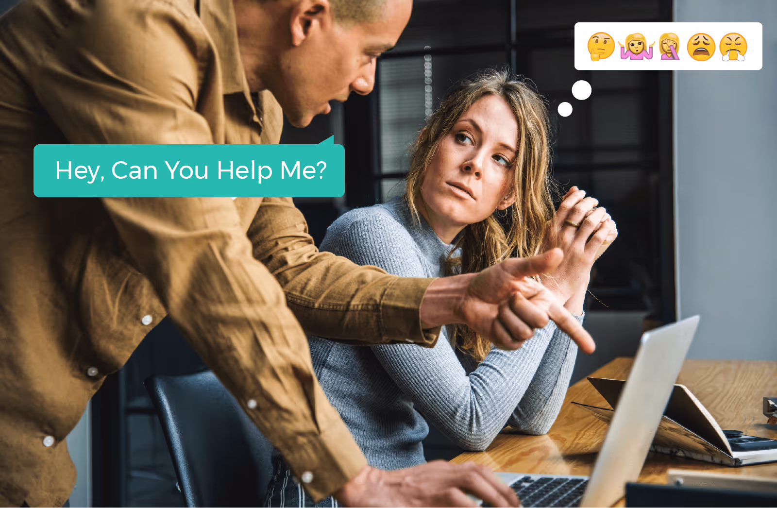 5 mots dangereux - "Hé, vous pouvez m'aider ?"