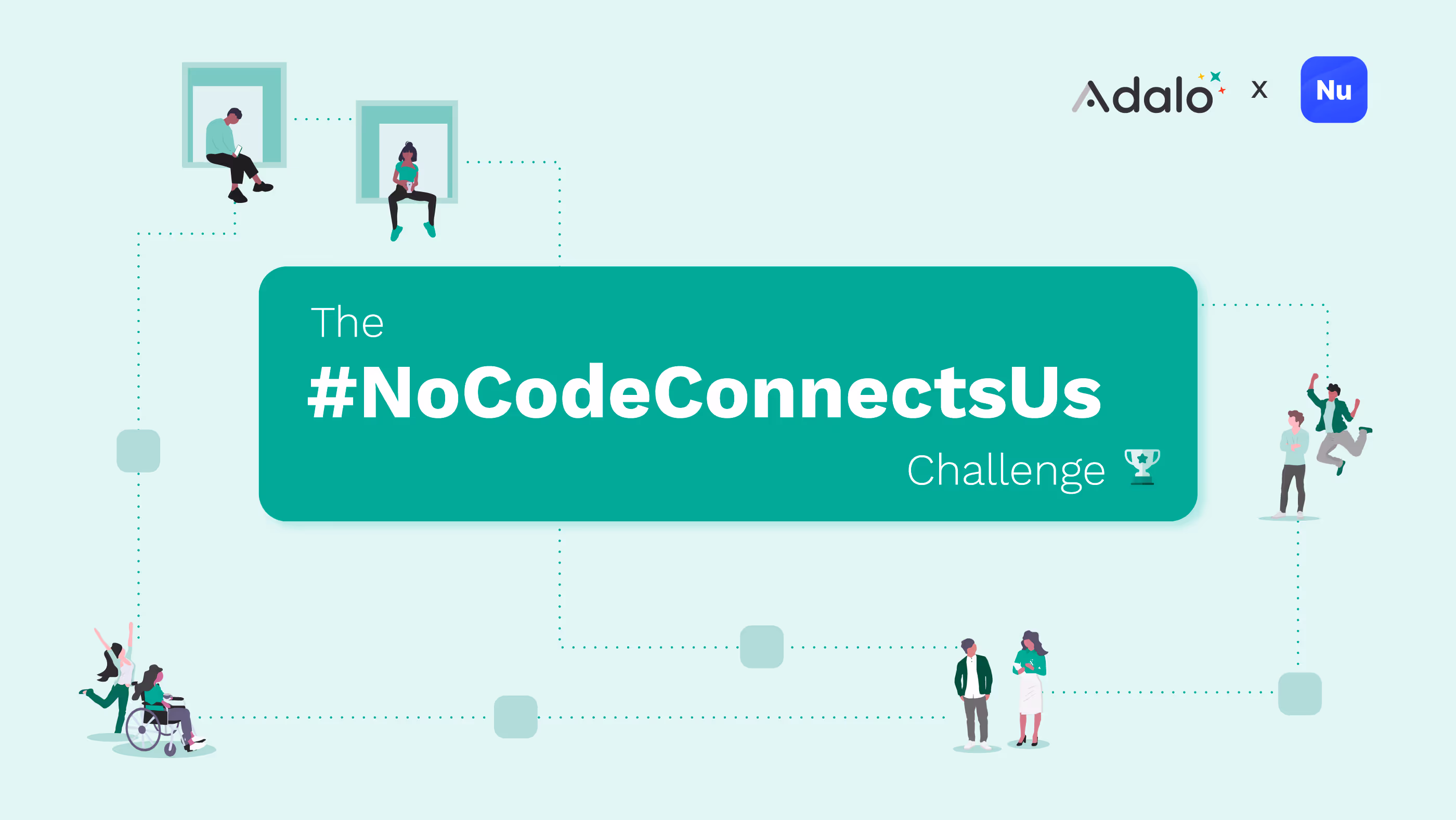 La vitrine des applications du défi #NoCodeConnectsUs