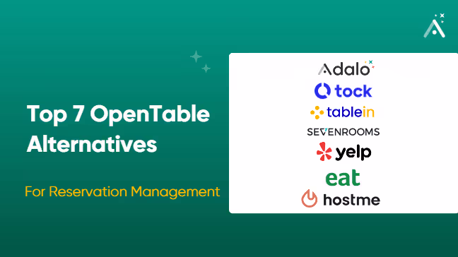 Les 7 meilleures alternatives à OpenTable pour la gestion des réservations