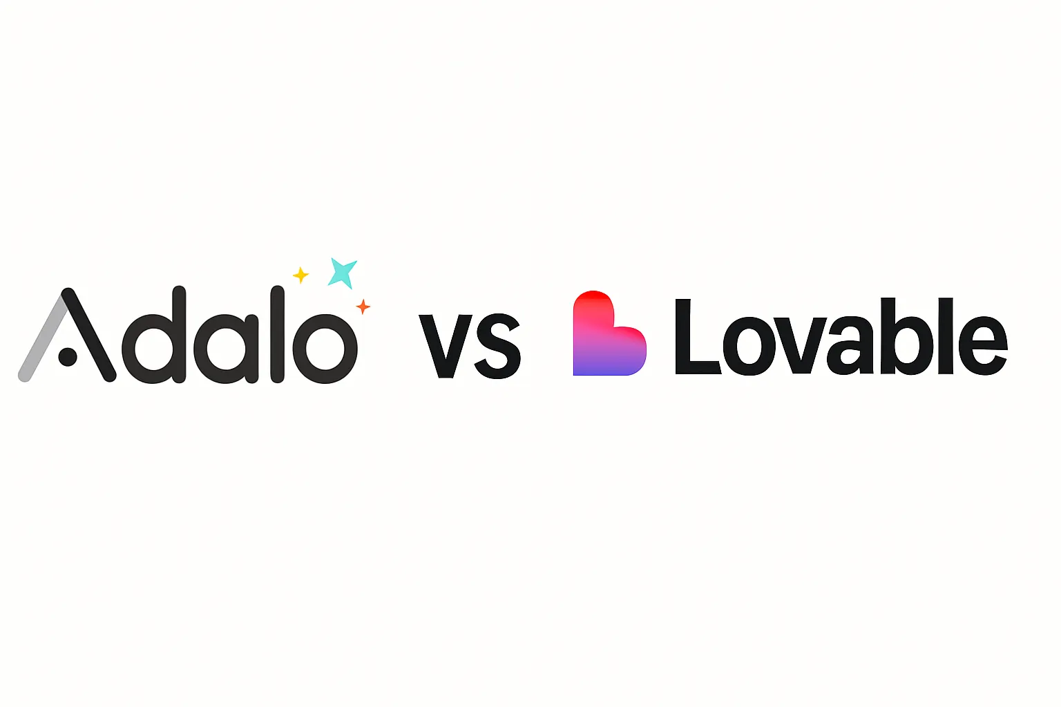 Adalo vs Lovable : le guide complet de comparaison des créateurs d'applications pour 2026