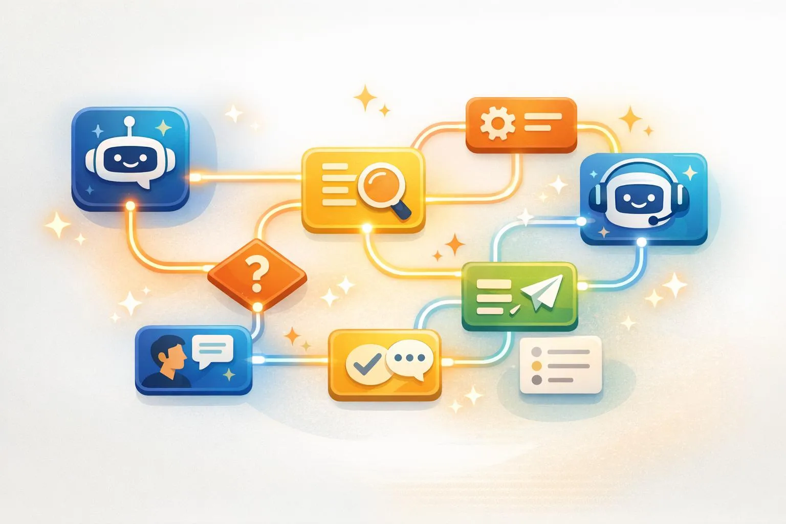 Meilleures pratiques pour le traitement du langage naturel dans les chatbots sans code