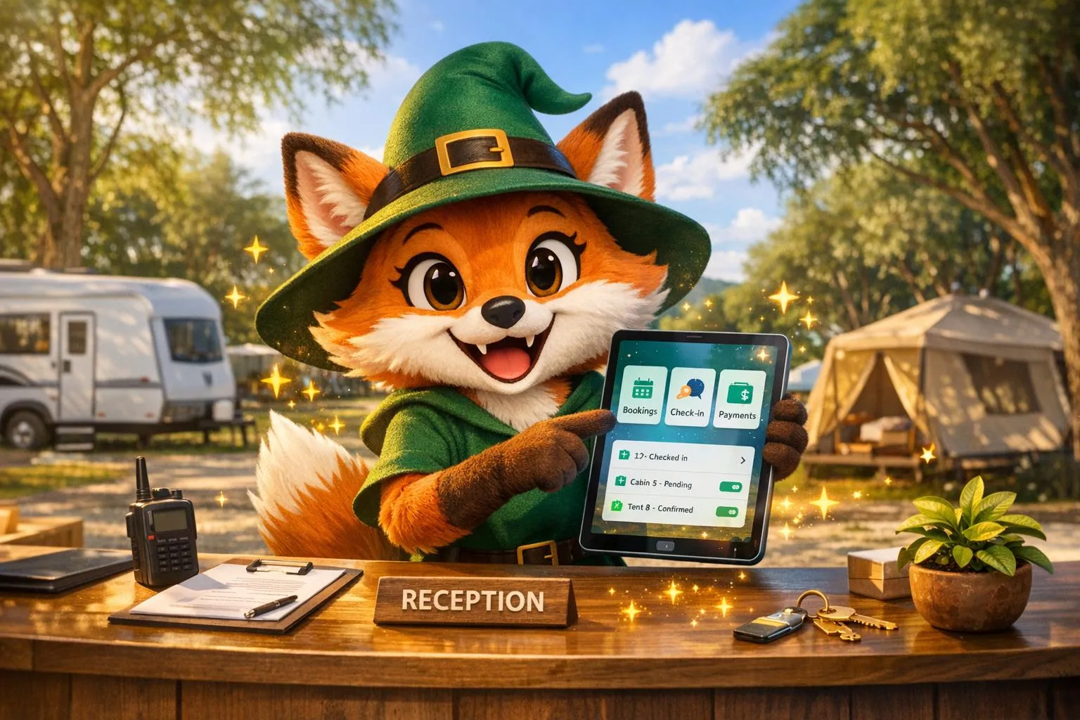 Comment créer une application de gestion de parc de caravanes