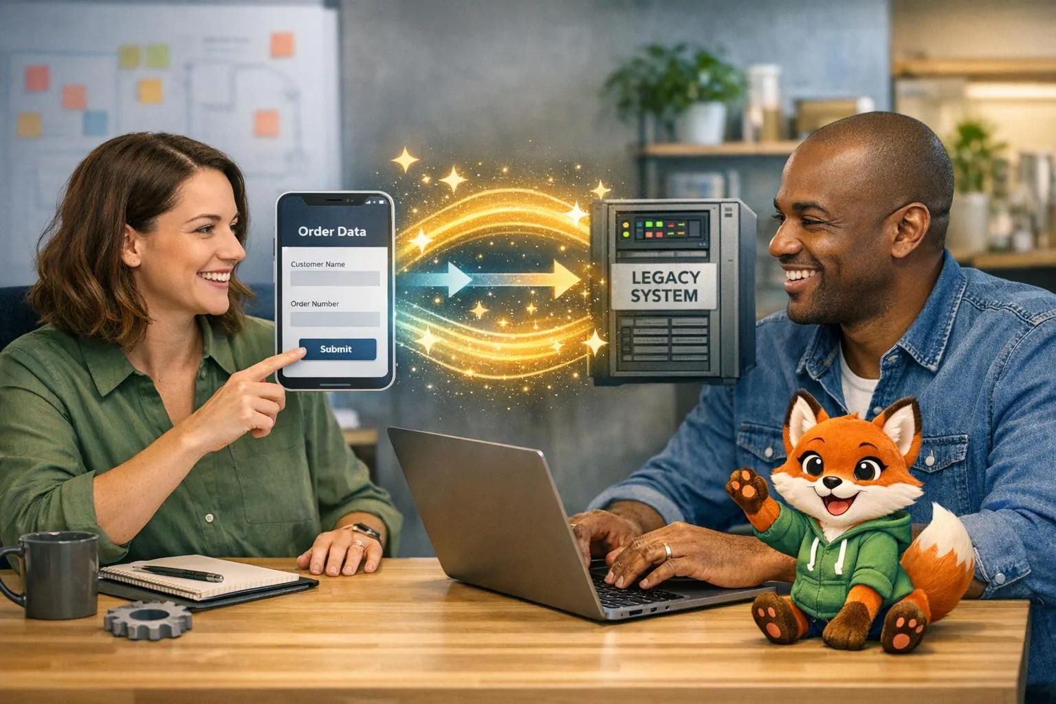 Comment les applications sans code se connectent aux systèmes existants