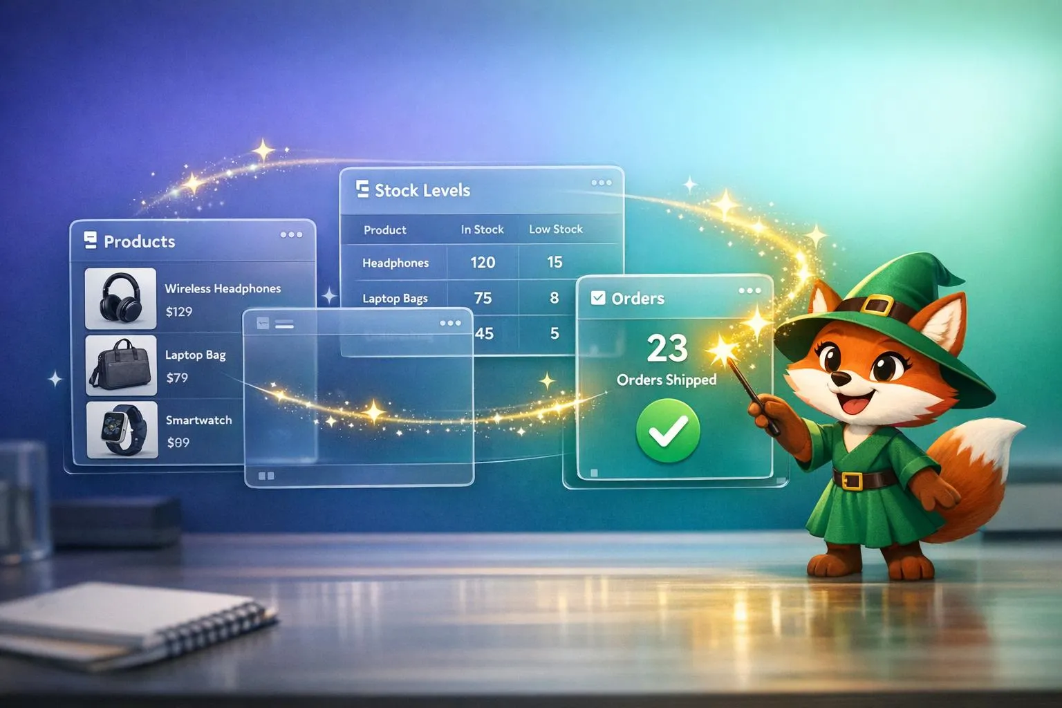 Créer des applications d'inventaire sans code