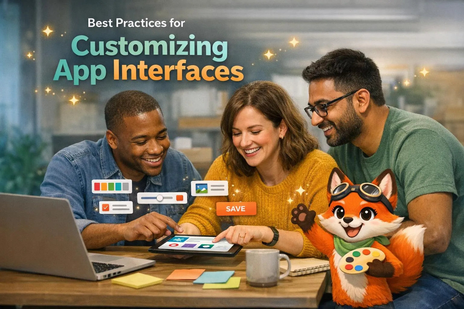 Meilleures pratiques pour personnaliser les interfaces d'applications