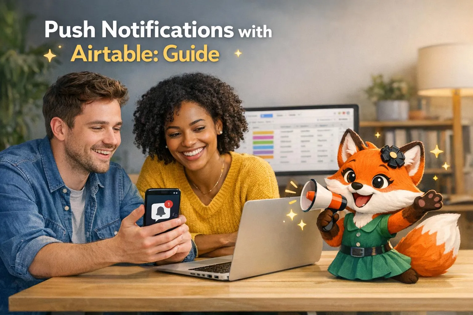 Notifications push avec Airtable : guide