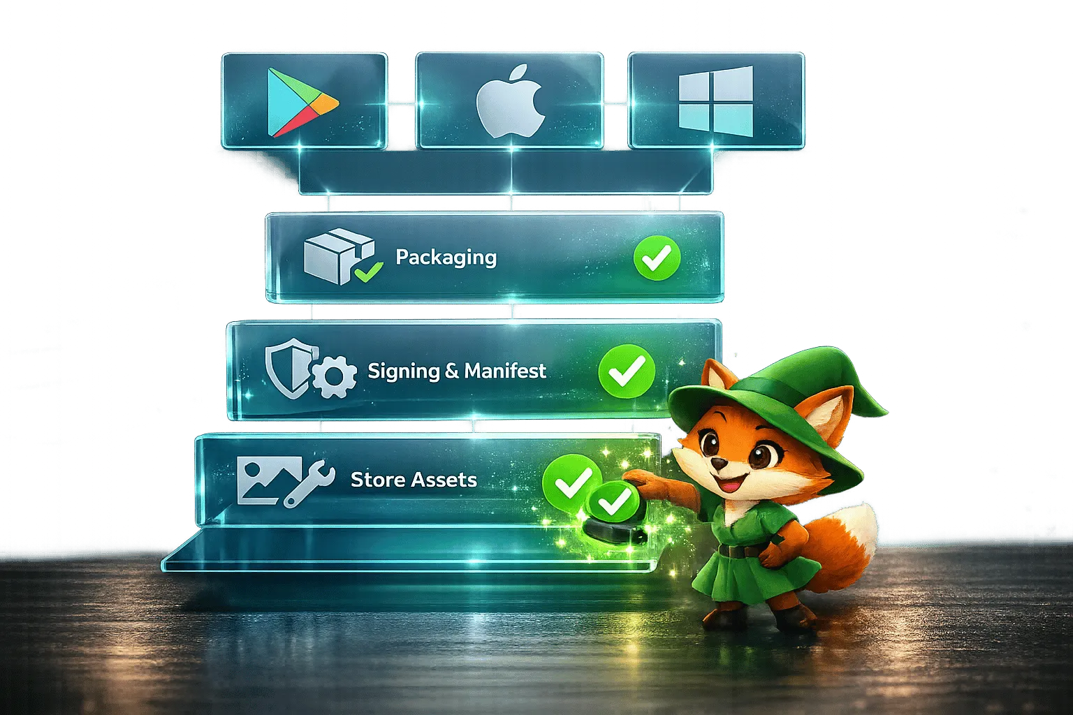 Guide complet pour la publication sur la boutique PWA