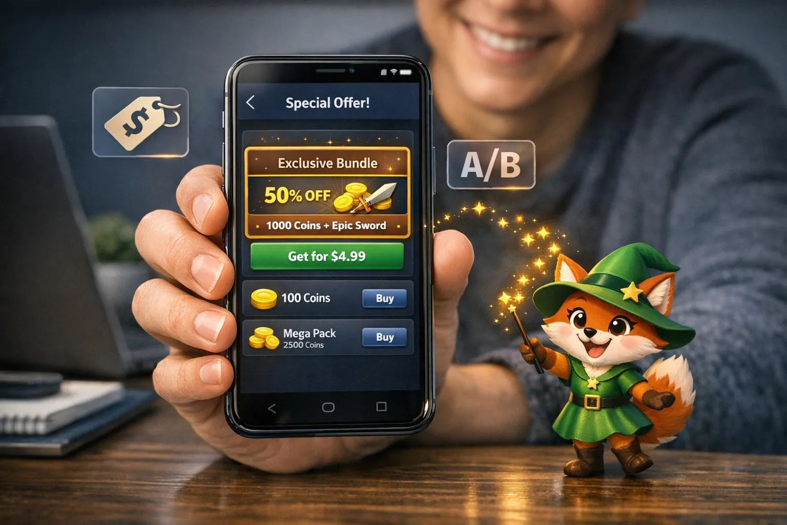 Optimisation des achats intégrés à l'application grâce aux données comportementales