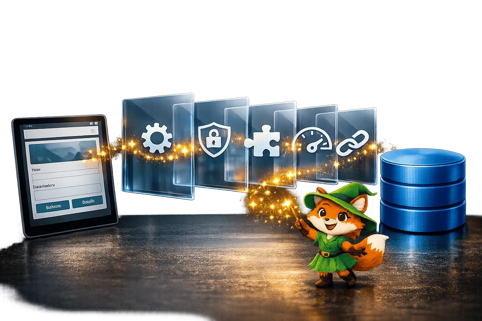 Intégration PostgreSQL pour les applications sans code