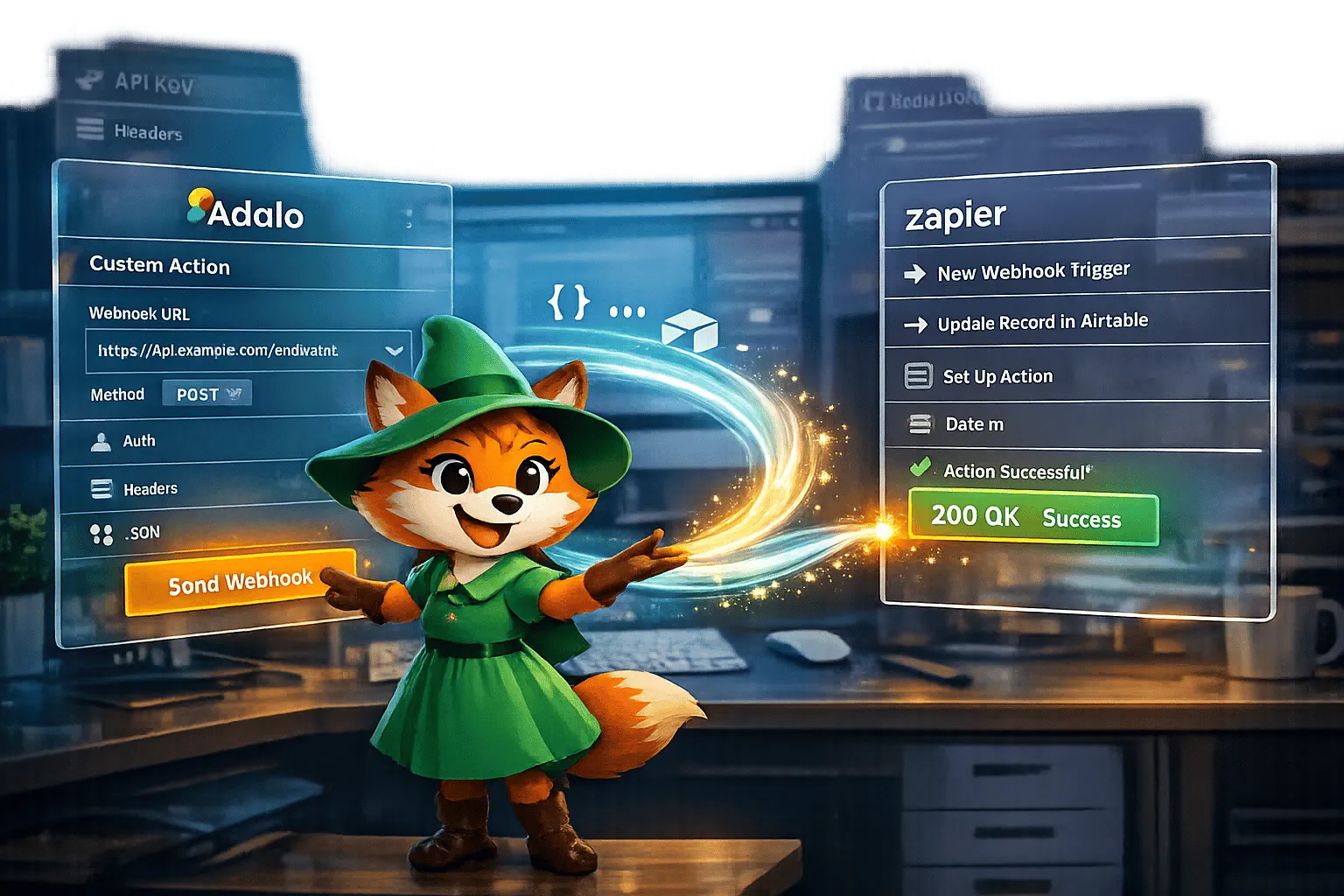 Actions personnalisées avec Zapier : guide d'intégration