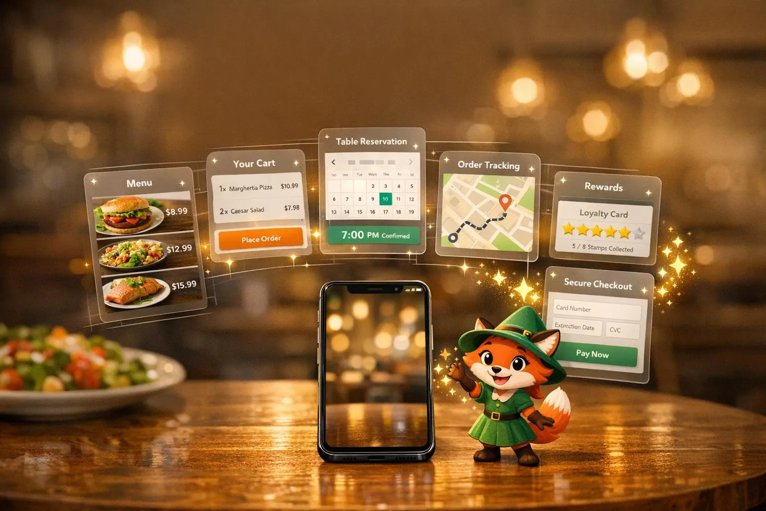 Créer une application mobile pour restaurant avec Adalo : tutoriel complet