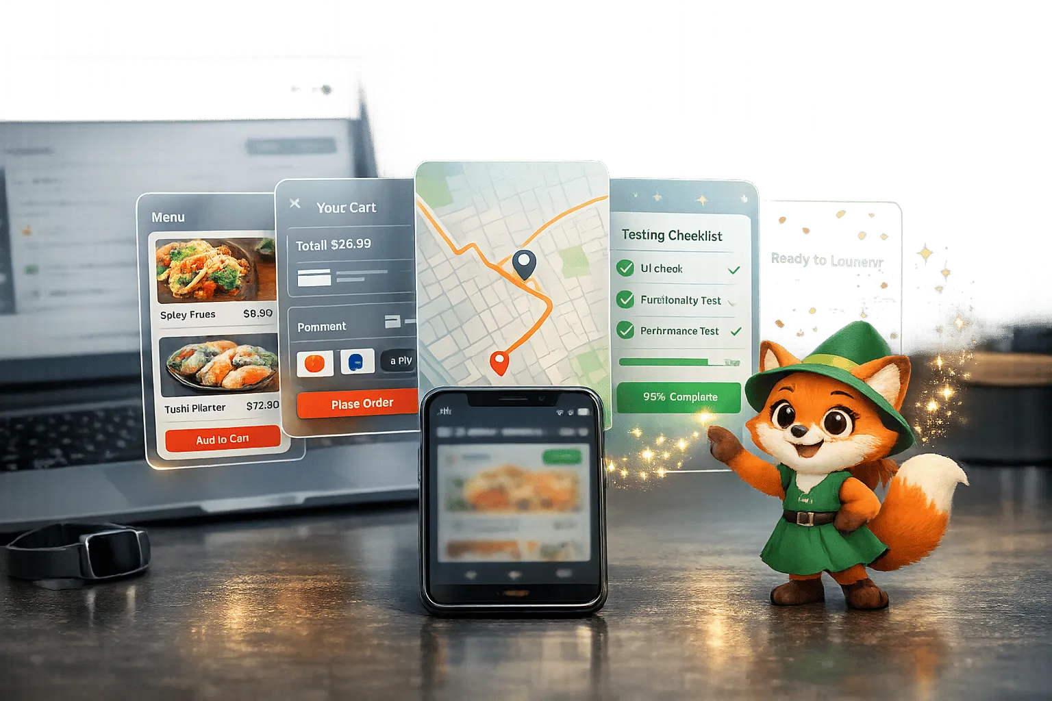 Comment créer une application de livraison de repas sans code en 2026