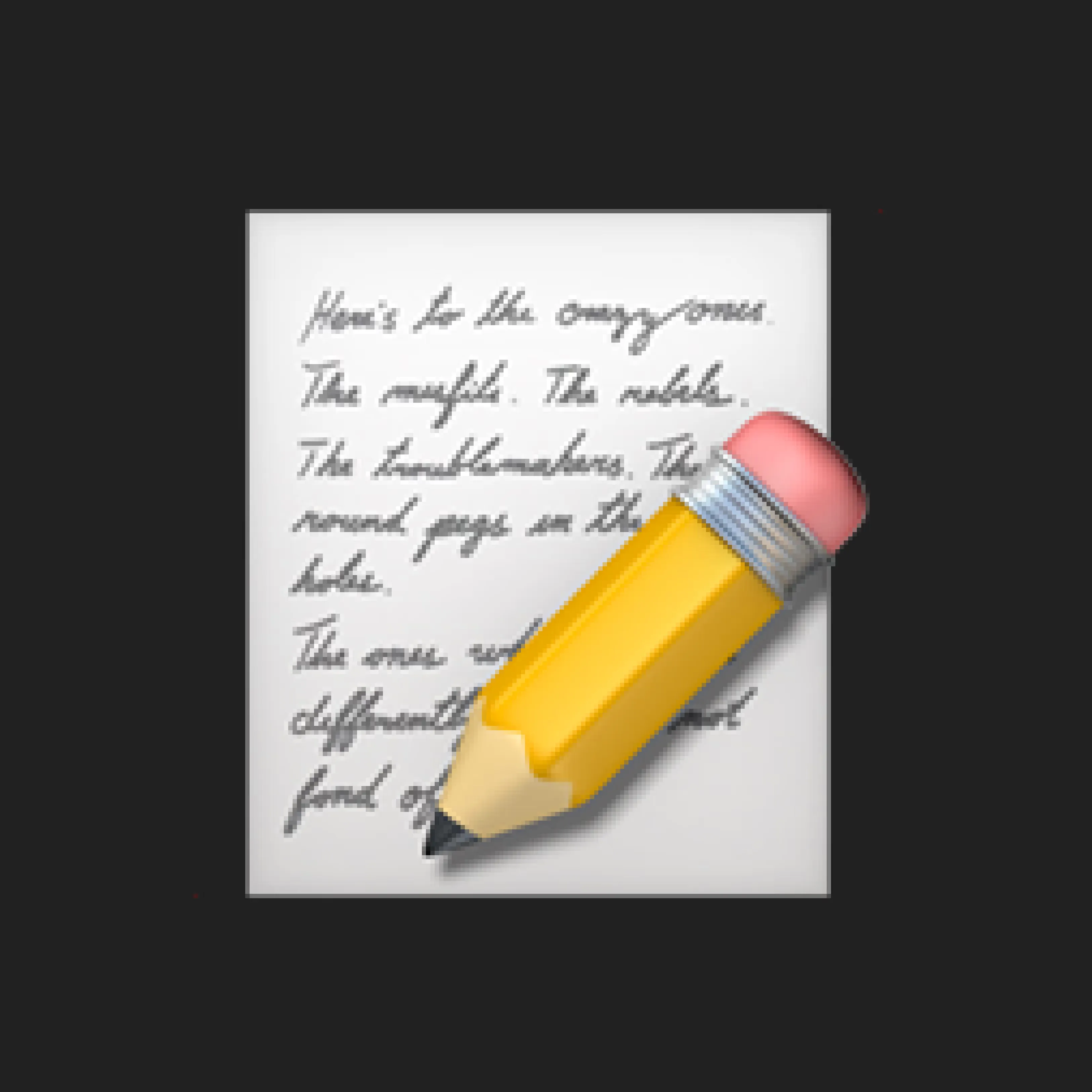 Icône de l'application Minimal Blog