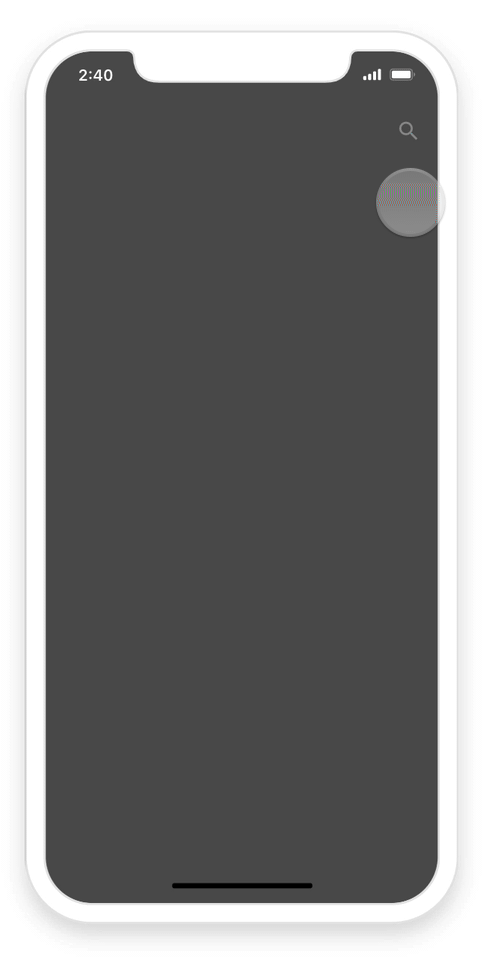 Aperçu de la recherche Spotlight