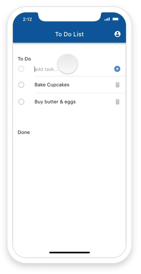 Aperçu de la liste des tâches