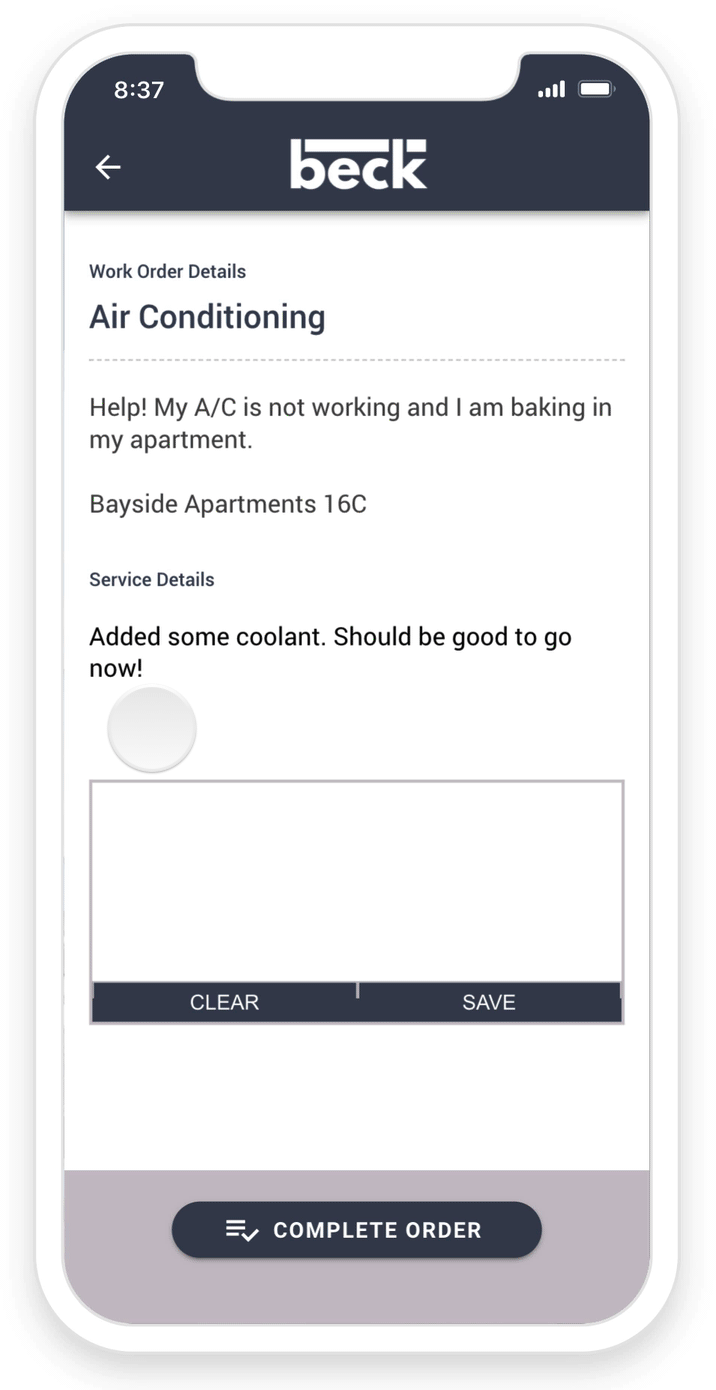 Aperçu des composants Signature