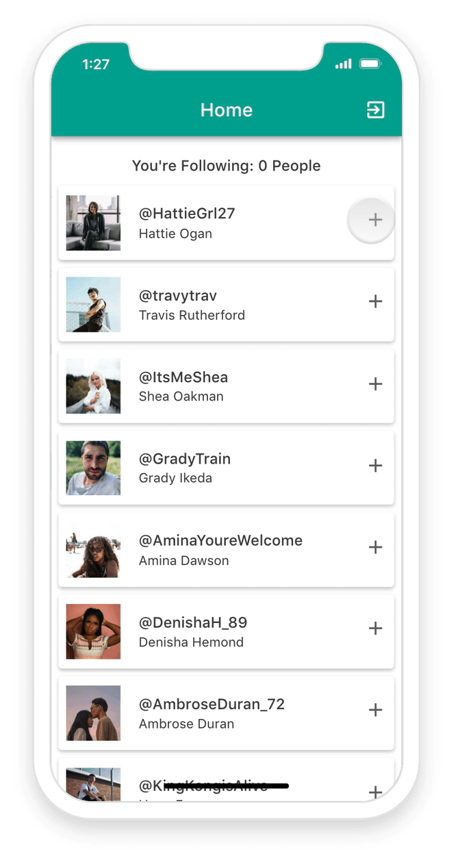 Aperçu de la fonction « Suivre »
