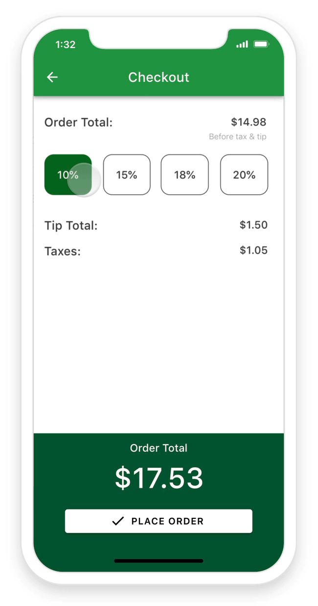 Aperçu du kit de pourboires